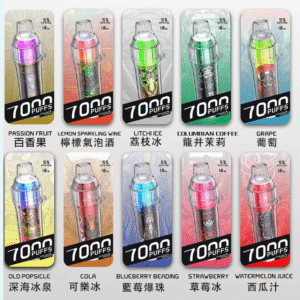 HEBAT喜貝五代拋棄式7000口可充電 / 喜貝神舟喜貝BOOM上市