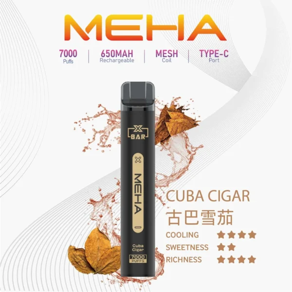 🖤MEHA X-BAR 魅嗨小黑條 7000口｜全黑潮感💨 爆抽體驗｜新品上市🔥 黑系潮流｜🔥 滿十送一