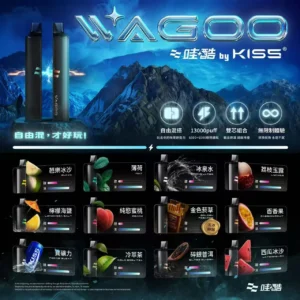 💗WAGOO 哇酷 6500口新品💨｜KIS5 爆款家族成員🌈 口感自由混更過癮🔥 限時滿10送1❤️